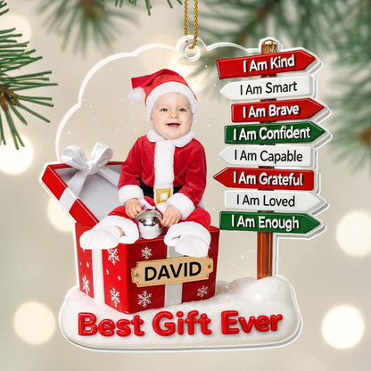 I Am Kind, I Am Smart, Baby's First Christmas Tree Ornament