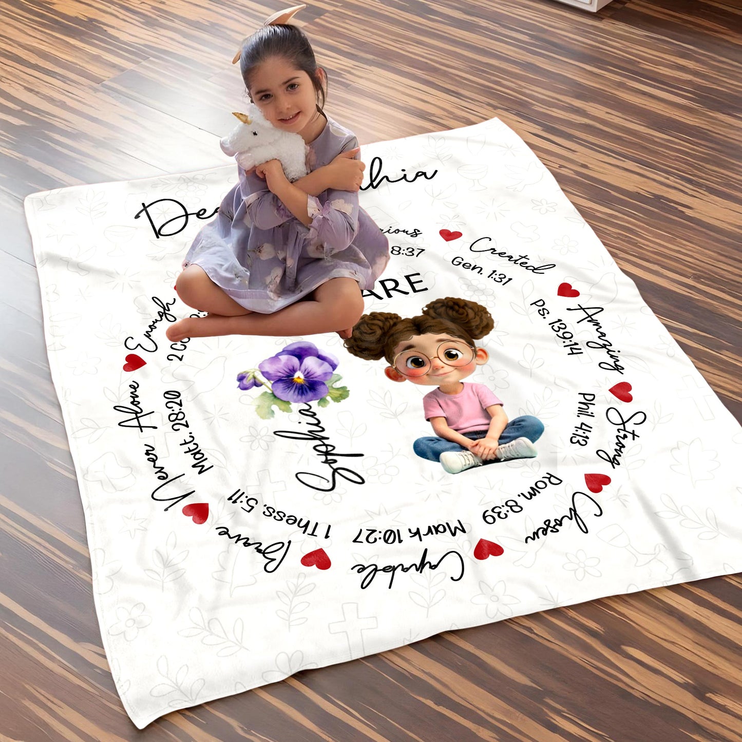 Dear [Custom Name], You Are Beautiful, Victorious, Created, Amazing