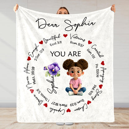 Dear [Custom Name], You Are Beautiful, Victorious, Created, Amazing