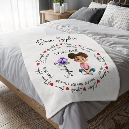 Dear [Custom Name], You Are Beautiful, Victorious, Created, Amazing