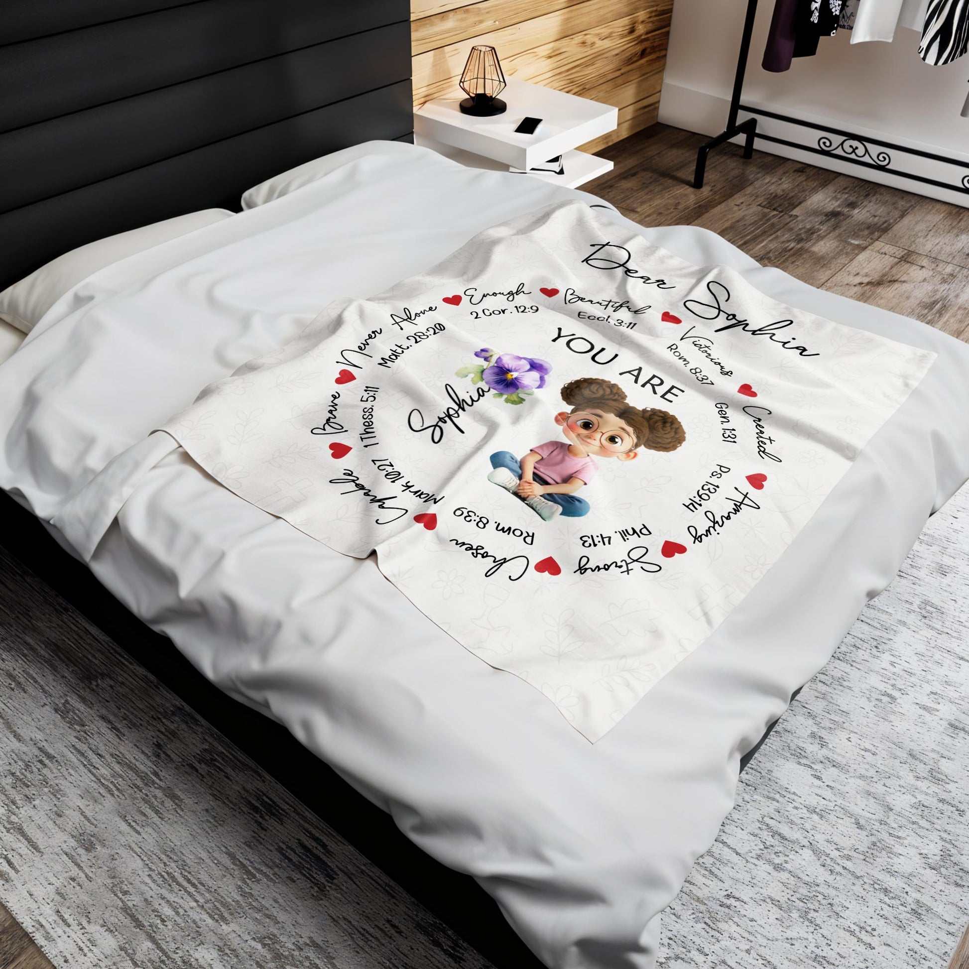 Dear [Custom Name], You Are Beautiful, Victorious, Created, Amazing