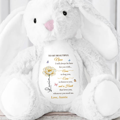 To My Beautiful Niece With Arms, Ears And Heart