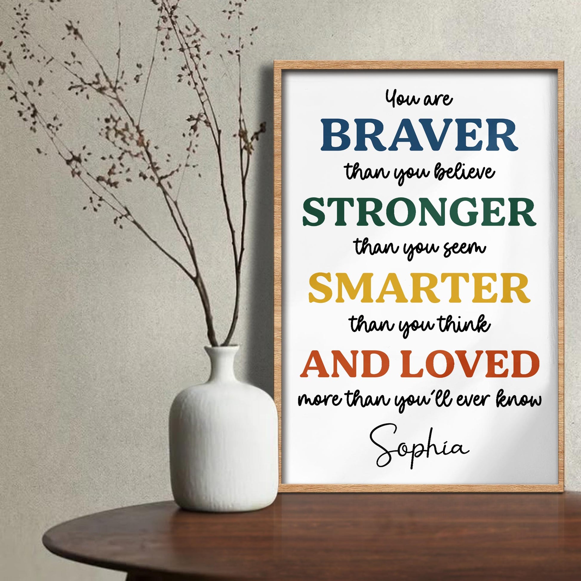 You Are Braver Than You Believe Stronger Than You Seem