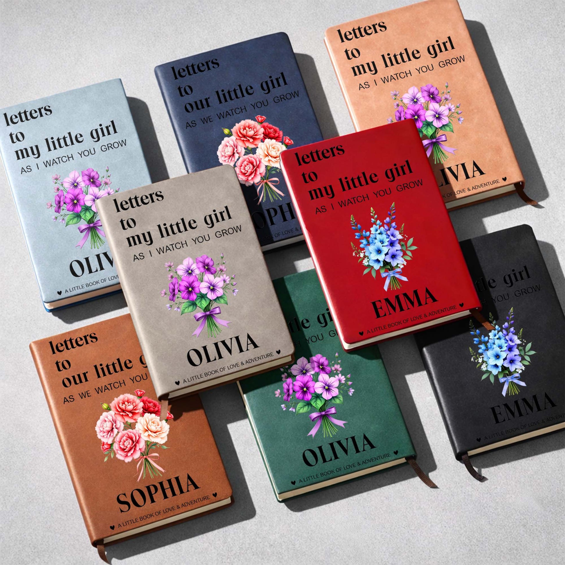 Letters To My Little Girl As I Watch You Grow Flower Bouquet