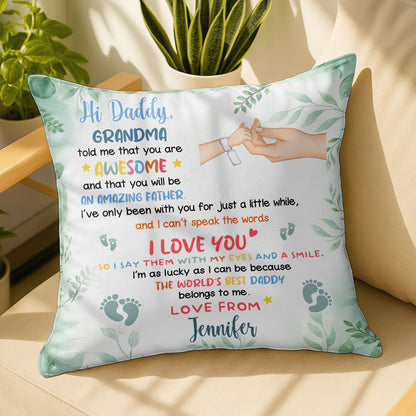 Hi Daddy, You Are Awesome, Amazing Father, Hands and Footprints