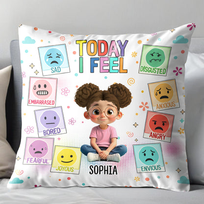 Today I Feel, Emoticons And Cute Animated Girl