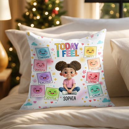 Today I Feel, Emoticons And Cute Animated Girl