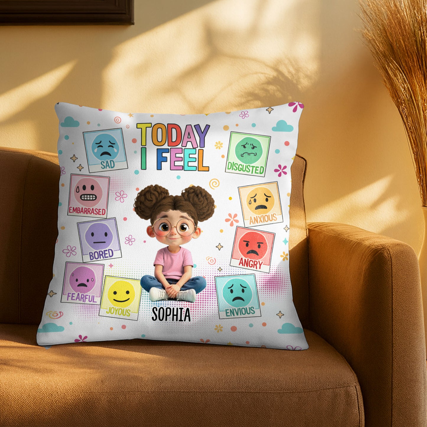 Today I Feel, Emoticons And Cute Animated Girl