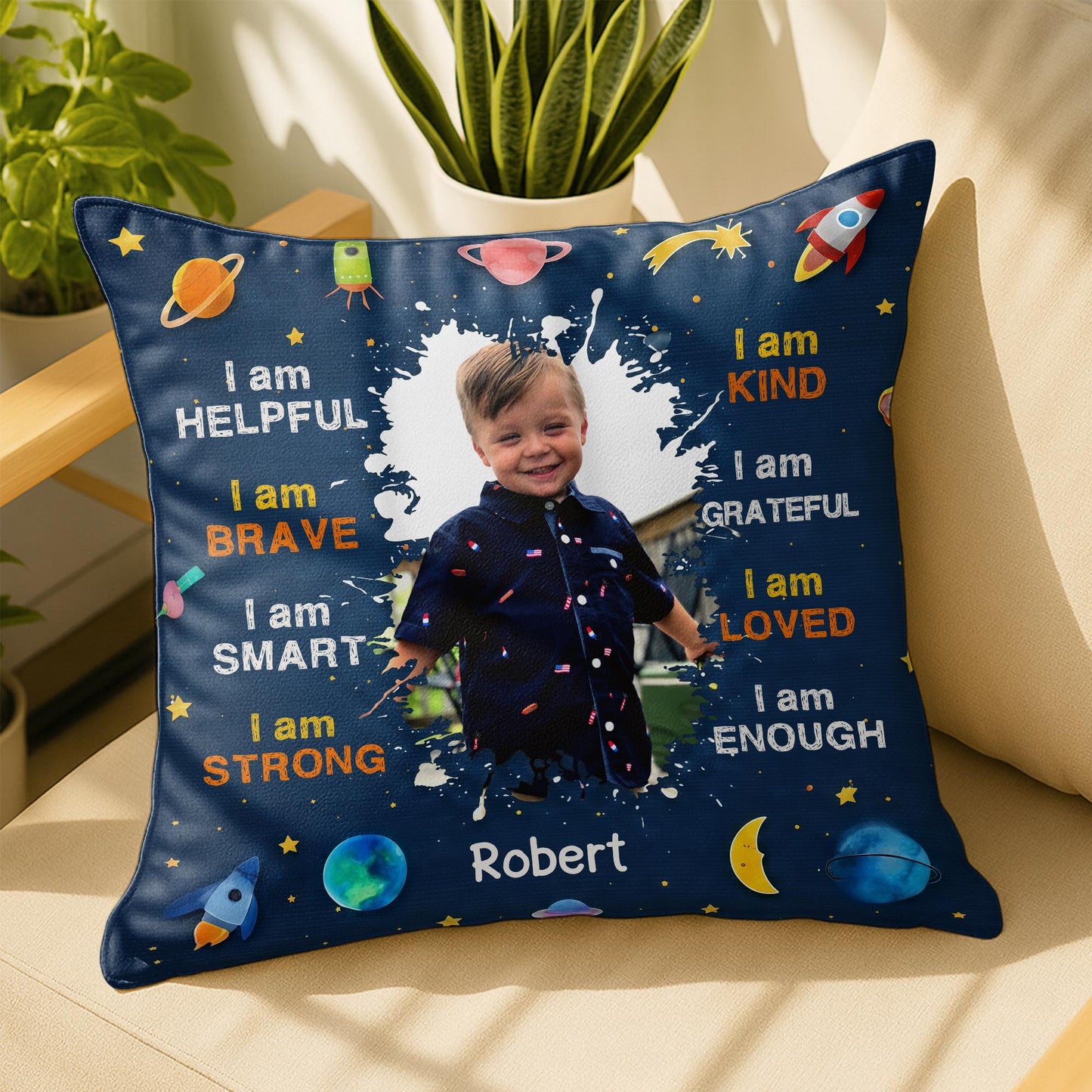 I Am Helpful, Brave, Smart Space Theme