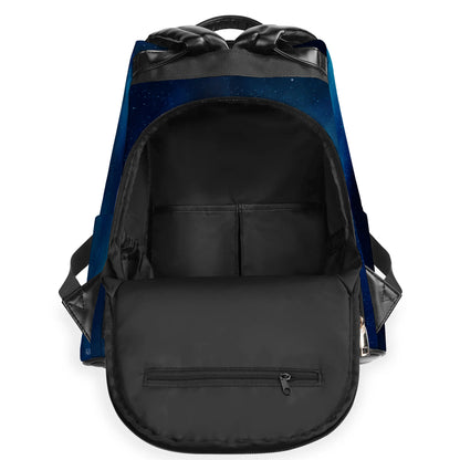 Ecuatoriana - Sac à dos en cuir personnalisé - LA003_BP