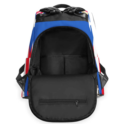 Hecho En Puerto Rico - Mochila De Cuero Personalizada - LA006_BP
