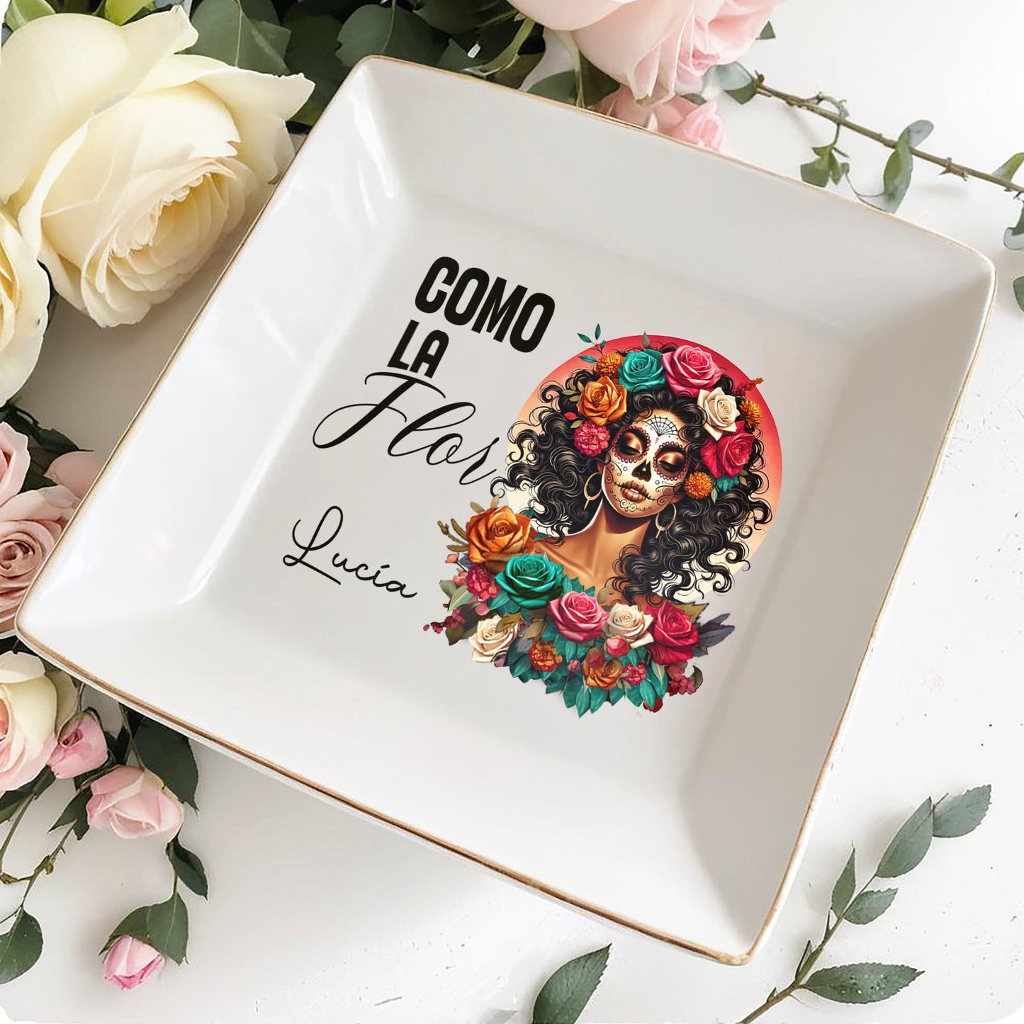 Como La Flor - Lampe Mason Jar personnalisée - LA006_SCRD
