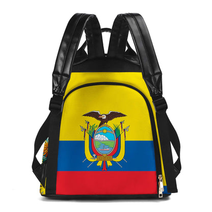 Fabriqué en Équateur - Sac à dos en cuir personnalisé - LA009_BP