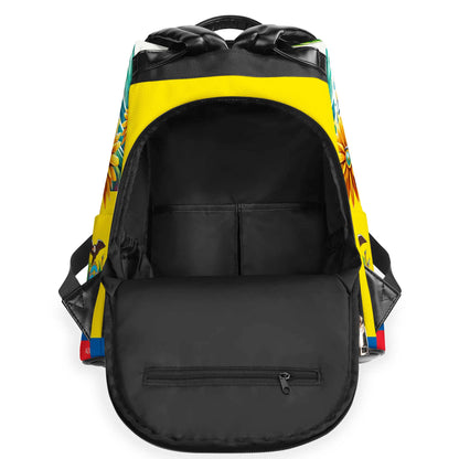 Fabriqué en Équateur - Sac à dos en cuir personnalisé - LA009_BP