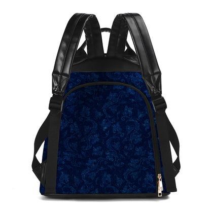 Soy guatemalteco, pero no te pases - Mochila de cuero personalizada - LA013_BP