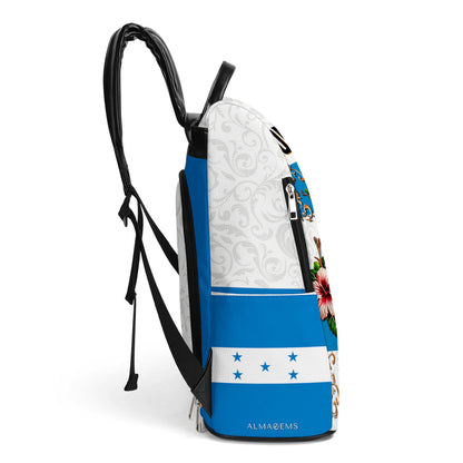 Honduras. Lo llevo en la sangre - Mochila de piel personalizada - LA022_BP