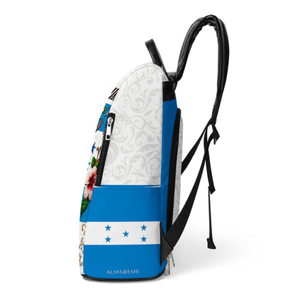Honduras. Lo llevo en la sangre - Mochila de piel personalizada - LA022_BP