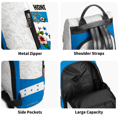 Honduras. Lo llevo en la sangre - Mochila de piel personalizada - LA022_BP