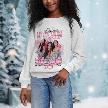 I Love My Hot Latina Girlfriend Stay Away Romantic Jumper