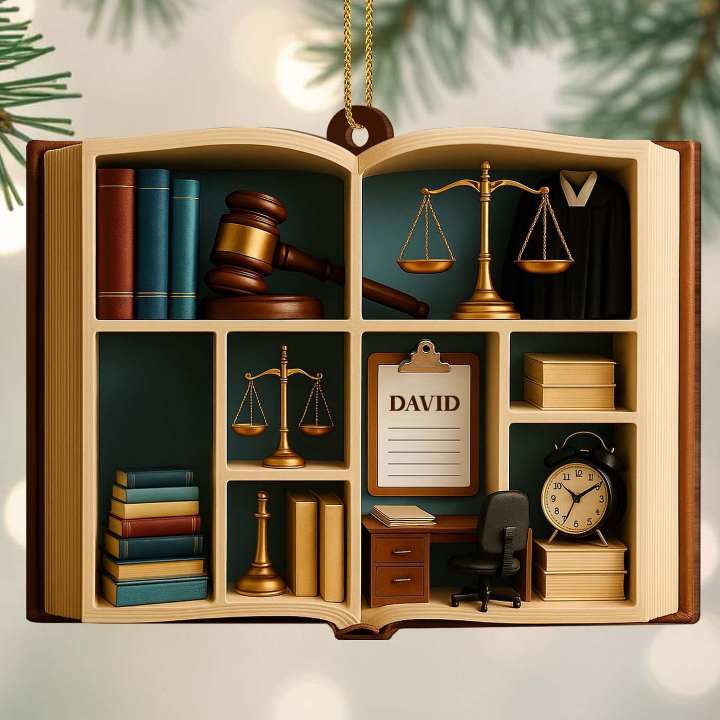 Celebrate Your Achievements With Scales Of Justice And Gavel