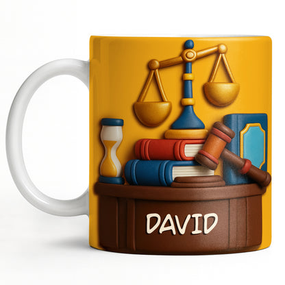 Celebrate Legal Excellence With Scales, Gavel, And Books