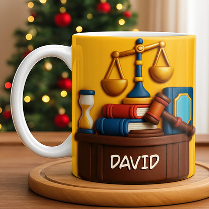 Celebrate Legal Excellence With Scales, Gavel, And Books