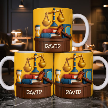 Celebrate Legal Excellence With Scales, Gavel, And Books