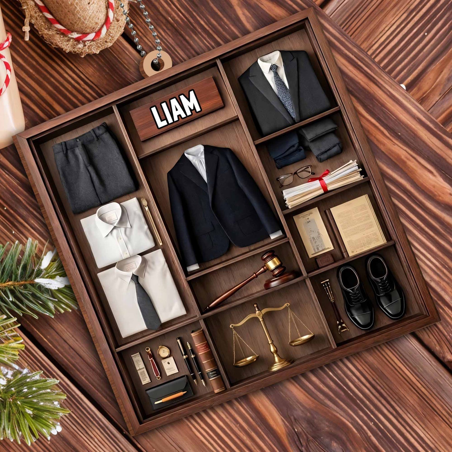 Celebrate Achievement With Legal Themed Ornament