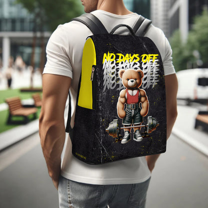 NO DAYS OFF - Personalized Custom Leather BackPack - BP_FN17