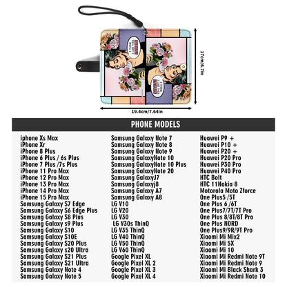 I Think I Like This Little Life - Personalized Custom Phone Leather Wallet - LL01PW