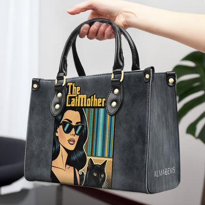 Personalice con arte y texto personalizados: su bolso de cuero exclusivo - QCUSTOM09 