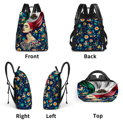 Échale Ganas, Mija - Sac à dos en cuir personnalisé - ME001_BP