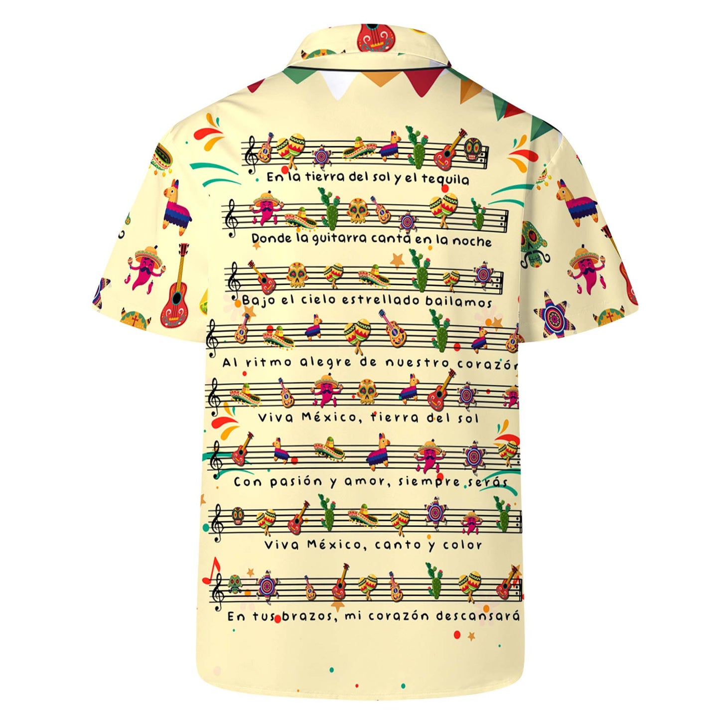 Sheet Music - Personalized Custom Unisex Hawaiian Shirt - ME002_HW