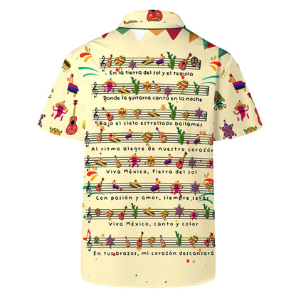 Sheet Music - Personalized Custom Unisex Hawaiian Shirt - ME002_HW