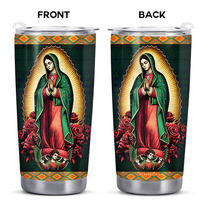 Notre-Dame de Guadalupe - Gobelet personnalisé en acier inoxydable 20 oz 30 oz - ME021_TB