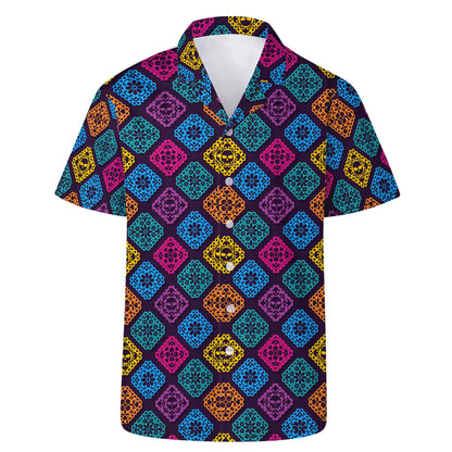 Fiesta Siesta Tequila Repeat - Chemise hawaïenne unisexe personnalisée - ME033_HW