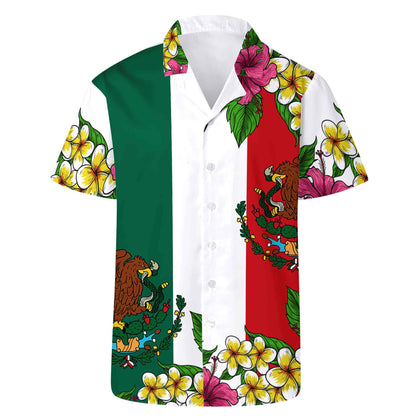 Mexellent - Chemise hawaïenne unisexe personnalisée - ME036_HW