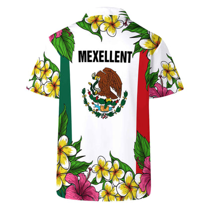 Mexellent - Chemise hawaïenne unisexe personnalisée - ME036_HW
