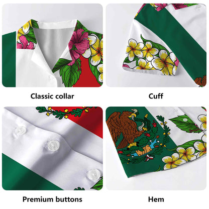 Mexellent - Chemise hawaïenne unisexe personnalisée - ME036_HW
