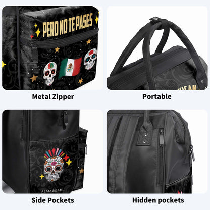 I'm Mexican. Pero No Te Pases - Personalized Custom Duckbilled Travel Backpack - ME046_DKB