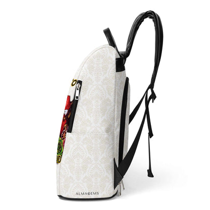 MEXIQUE. J'AI L'ÂME DANS LE SANG - Sac à dos en cuir personnalisé - ME047_BP