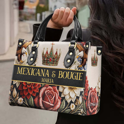 MEXICANA &amp; BOUGIE - Sac à main en cuir personnalisé - ME049_HB