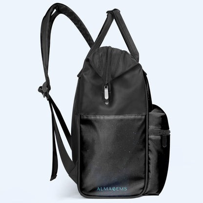 She Who Kneels Before Our Lady Of Guadalupe - Personalized Custom Duckbilled Travel Backpack - ME052_DKB