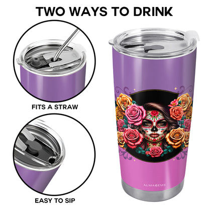 Gobelet personnalisé en acier inoxydable « Hilarante » (590 ml) et « 850 ml » (750 ml) – ME052_TB