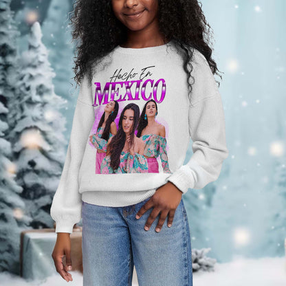 Hecho En Mexico Bright Floral Pattern Fashion Sweatshirt
