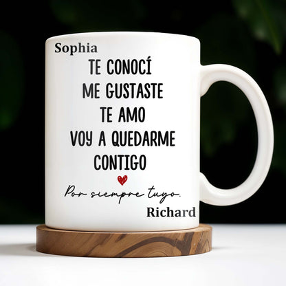 Te Conoc Te Amo, Stay With You Forever, Heart Design