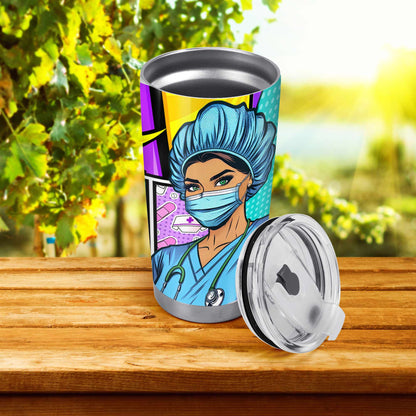 Nombre y título personalizados: soy mamá. Vaso de acero inoxidable personalizado de 20 oz y 30 oz. MM01TB