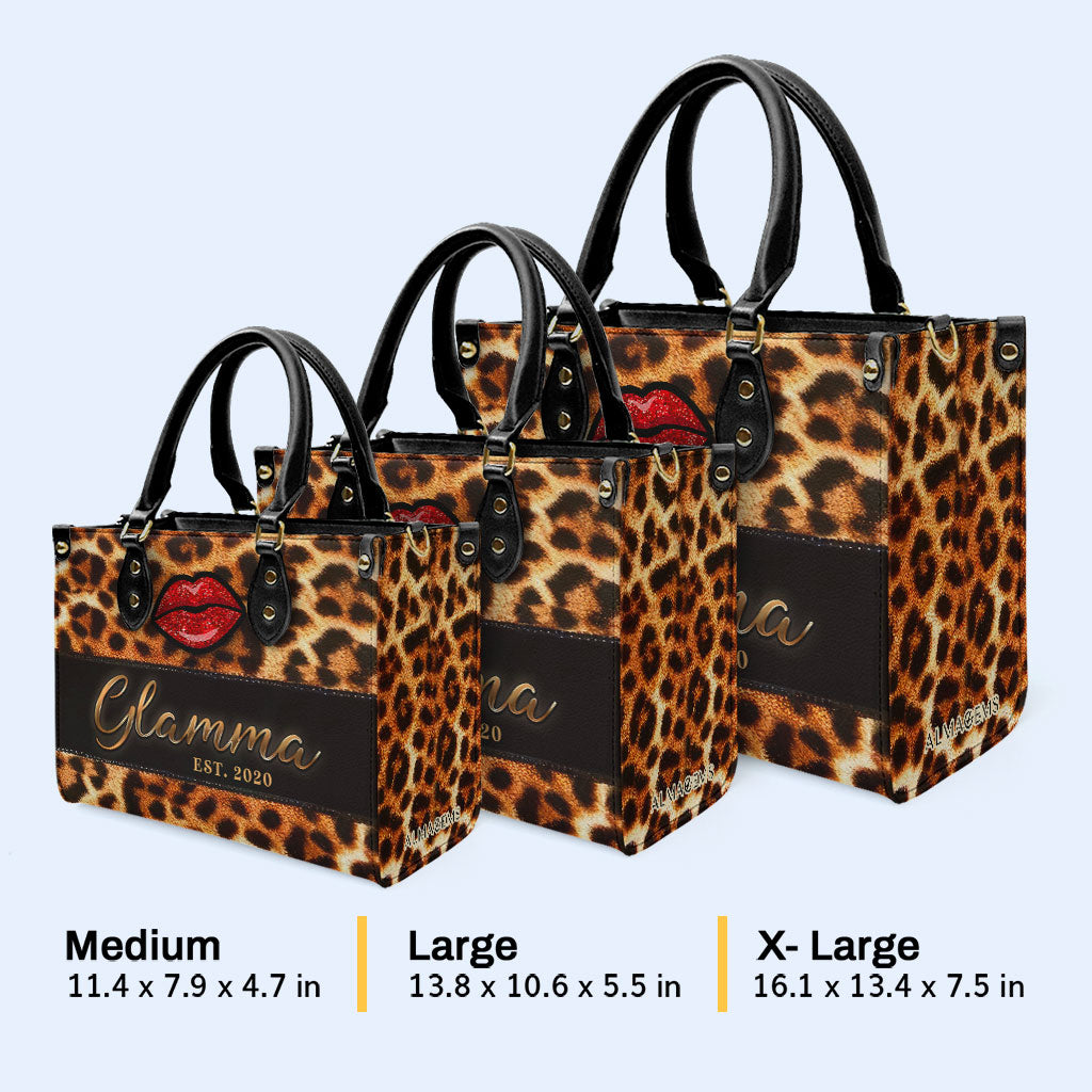 Glamma - Bolso de mano de piel personalizado - MM09