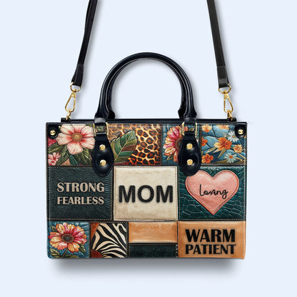 Mamá - Bolso de mano de piel personalizado - MM13