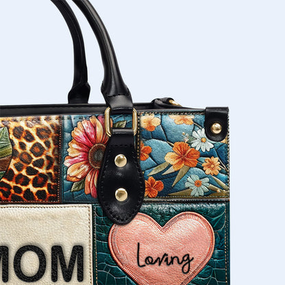 Mamá - Bolso de mano de piel personalizado - MM13